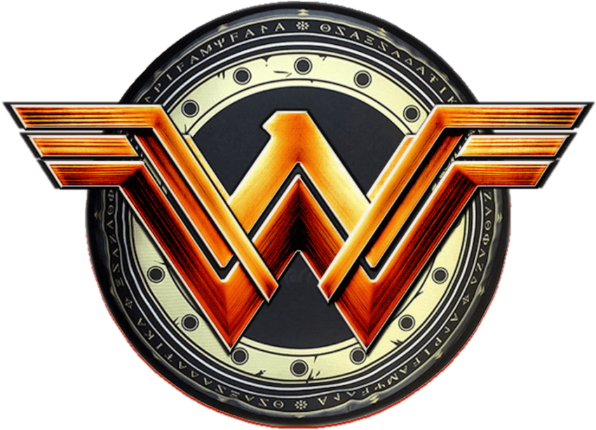 Free Png Download Wonder Woman Pink Logo Png Images - Wonder Woman Shield Png (850x614), Png Download