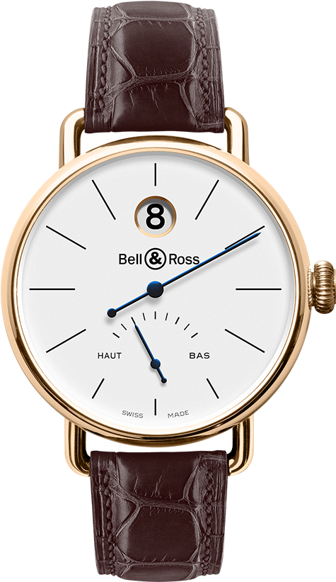 Bell And Ross Ww1 Heure Sautante (585x1050), Png Download