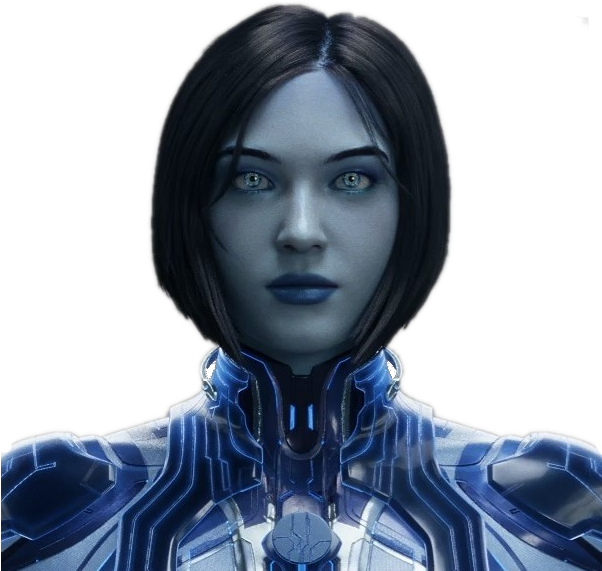 Evil-doer - Cortana Halo 5 Face (601x578), Png Download