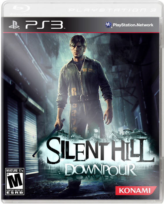 Downpour Box Cover - Silent Hill Play 3 (592x724), Png Download
