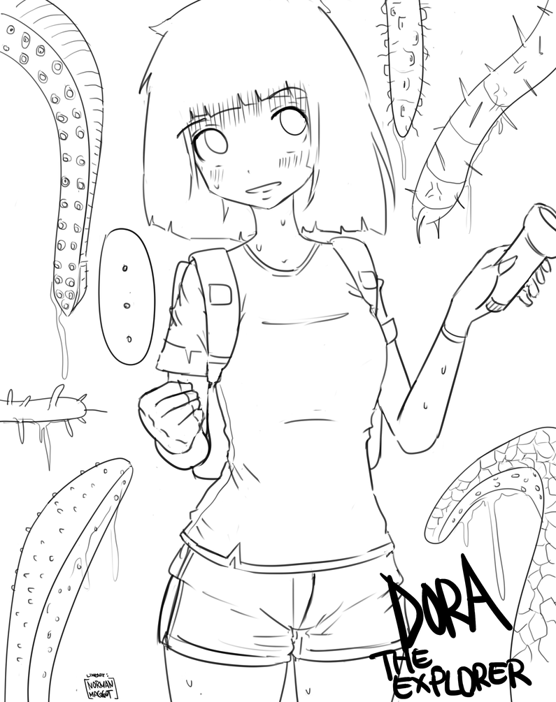 795 X 1005 2 - Dora The Explorer Fan Art (795x1005), Png Download