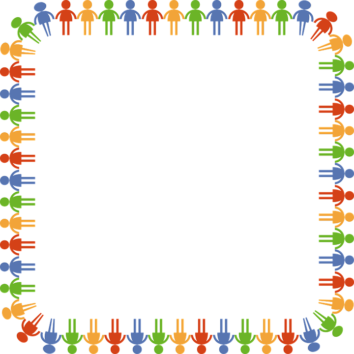Fun Borders Cliparts 10, Buy Clip Art - Christmas Lights Square Border (720x720), Png Download