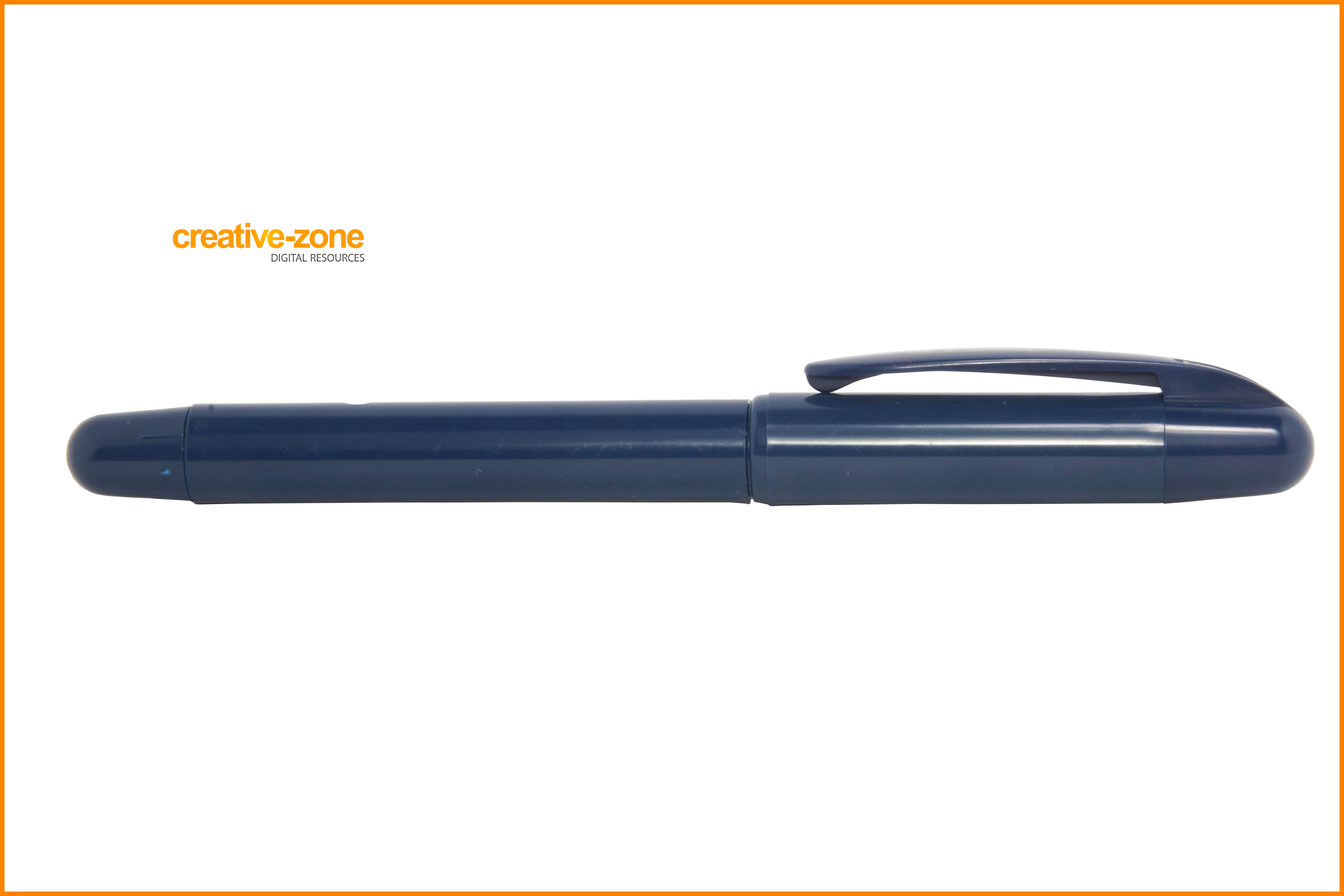 Ink Pen, Fountain Pen, Blue, Transparent - Ball Pen (6030x4020), Png Download