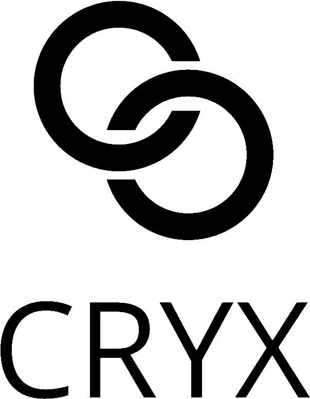 Cryx Logo Black (975x856), Png Download