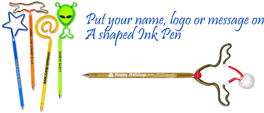 Special Shaped Ink Pens - Calligraphy (1140x474), Png Download