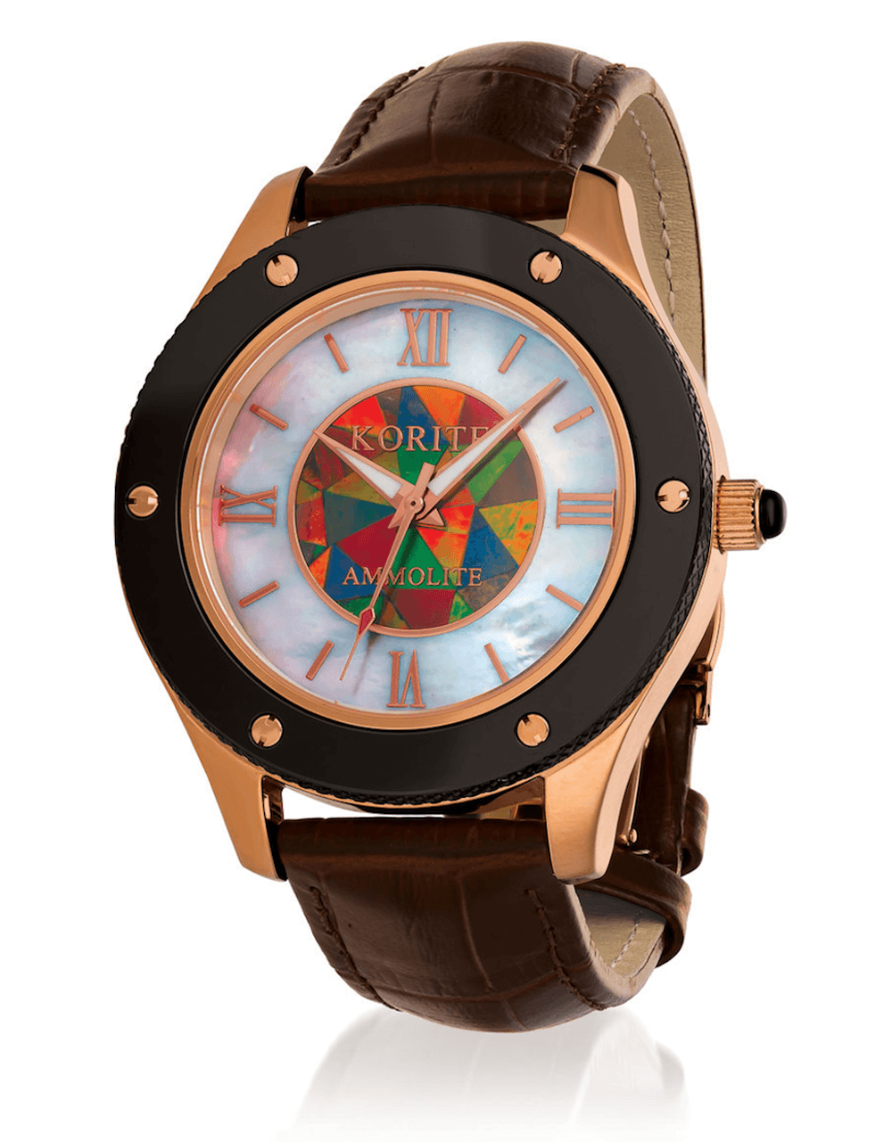 Ammolite Jewellery Gifts - Ammolite Watch (1280x1280), Png Download