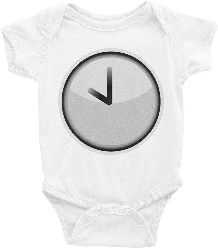 Emoji Baby Short Sleeve One Piece - Number (1000x1000), Png Download