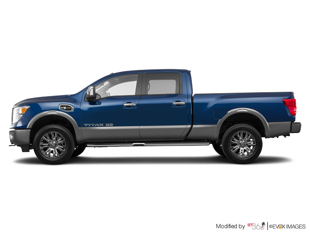 2018 Nissan Titan Xd Gas Platinum - Pickup Truck (640x480), Png Download