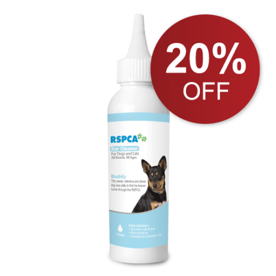 Rspca Ear Cleaner 125ml - Companion Dog (540x740), Png Download
