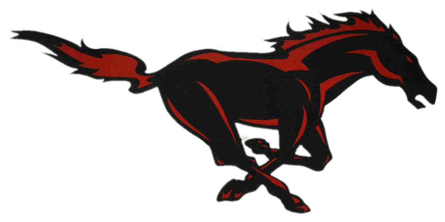 Edgewood Mustangs - Edgewood Mustang (943x482), Png Download