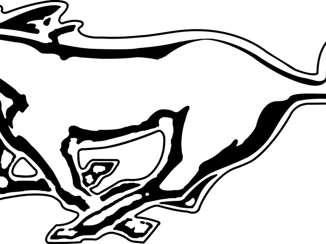 Original - Mustang Car Logo Png (640x480), Png Download