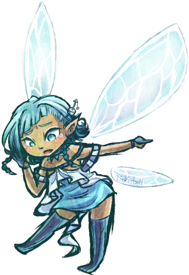 Zelda Clipart Fairy Navi - Proxi Hyrule Warriors (500x618), Png Download