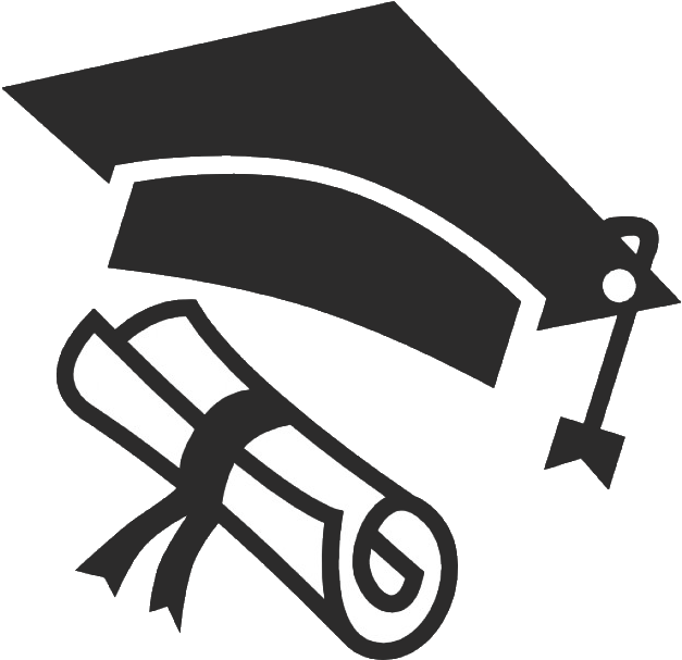 Educación Terminal - Gorro De Graduacion Dibujo (626x626), Png Download