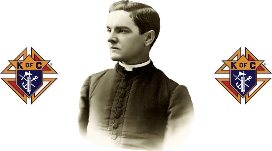 Napoleon Knights Of Columbus - Knights Of Columbus Emblem (1200x483), Png Download