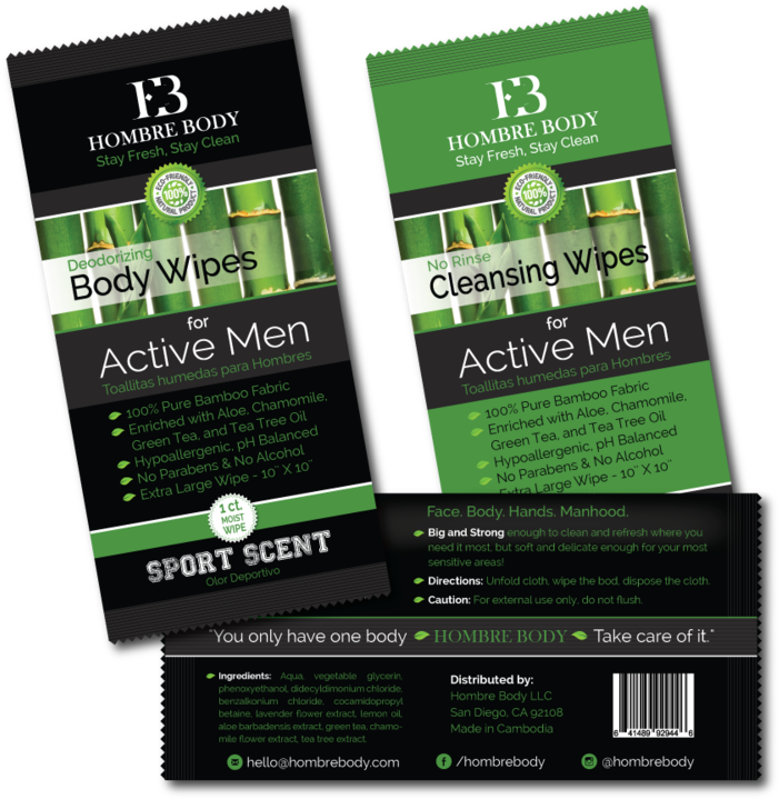 Hombre Body Packaging Design - Flyer (1000x792), Png Download