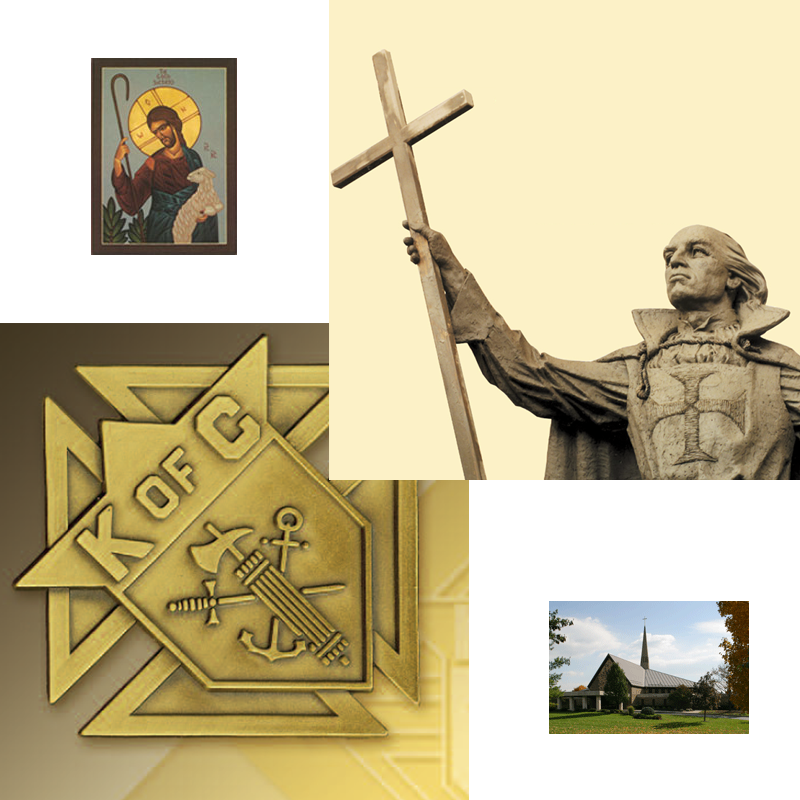 Knights Of Columbus - Crucifix (800x800), Png Download