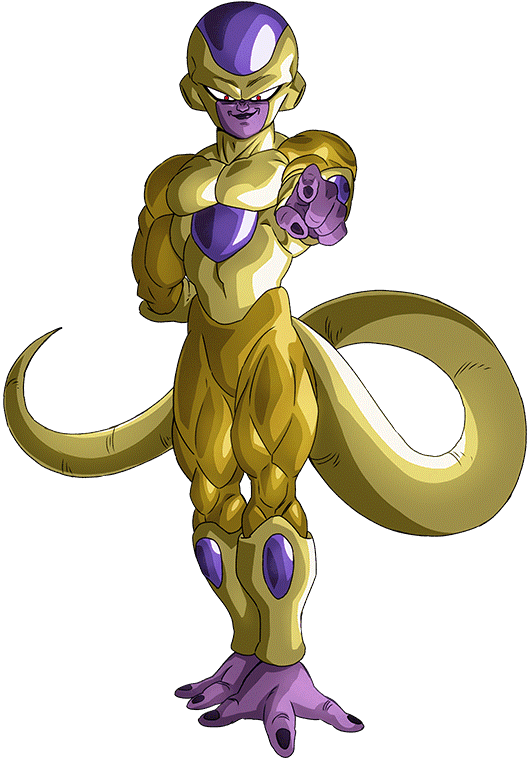 Golden Frieza Broly Movie (530x760), Png Download
