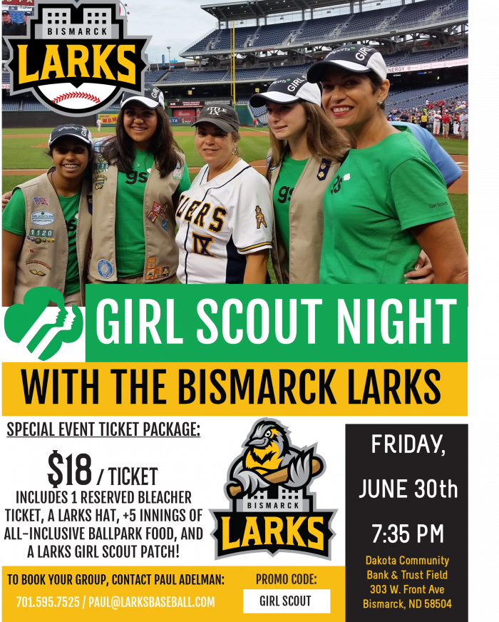 Girl Scout Flyer (700x872), Png Download