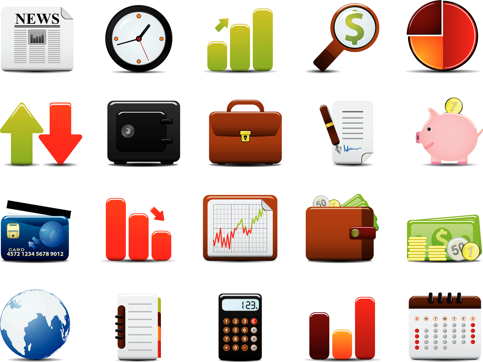 Bigstock Finance Icon Set - Finance Icon (1600x1202), Png Download