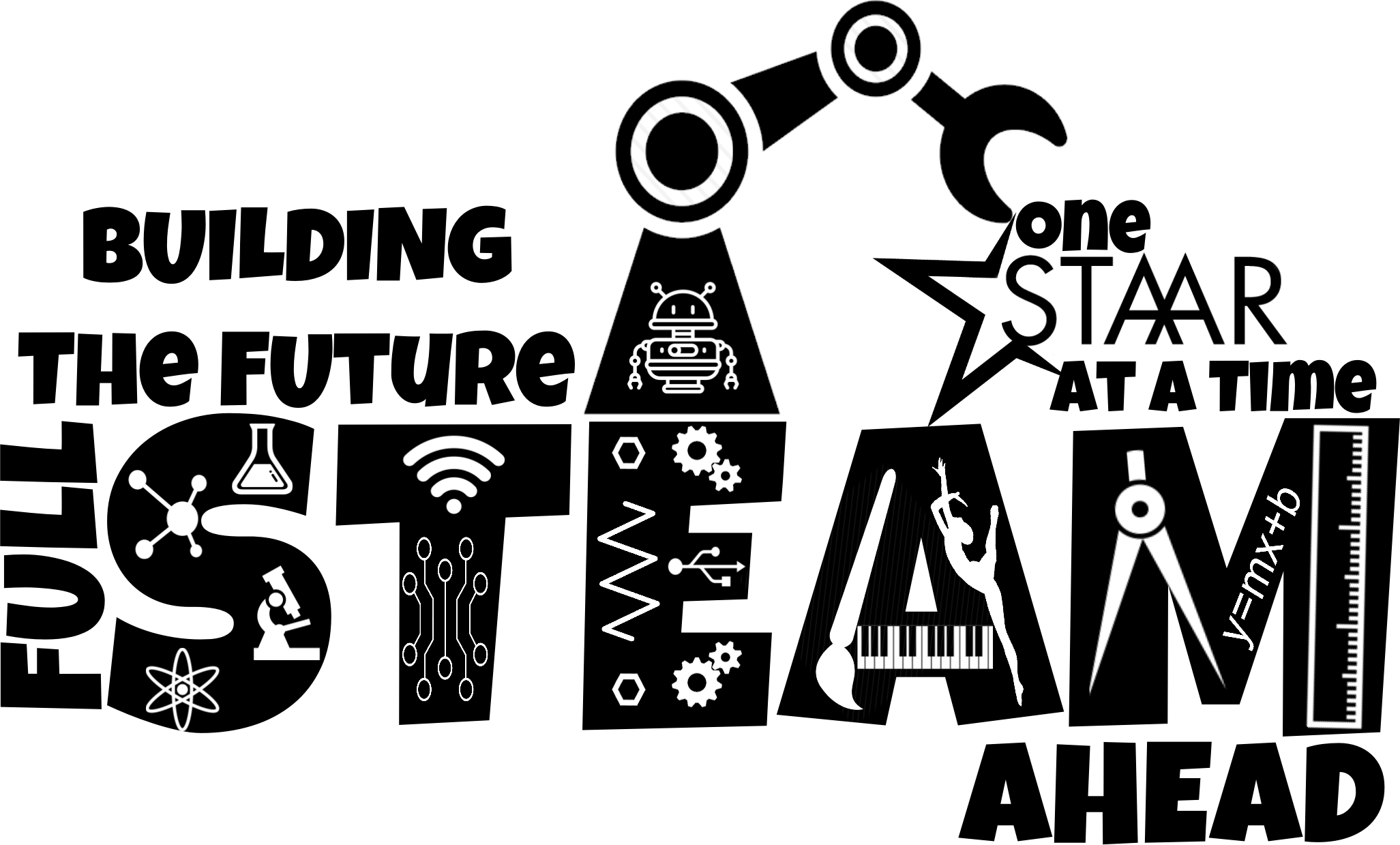 Big Image - Full Steam Ahead Logo (2053x1239), Png Download