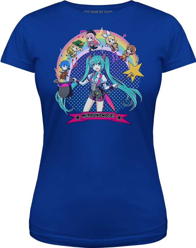 Miku's Magic Hat - Weird Shirt Transparent Background (1000x1000), Png Download