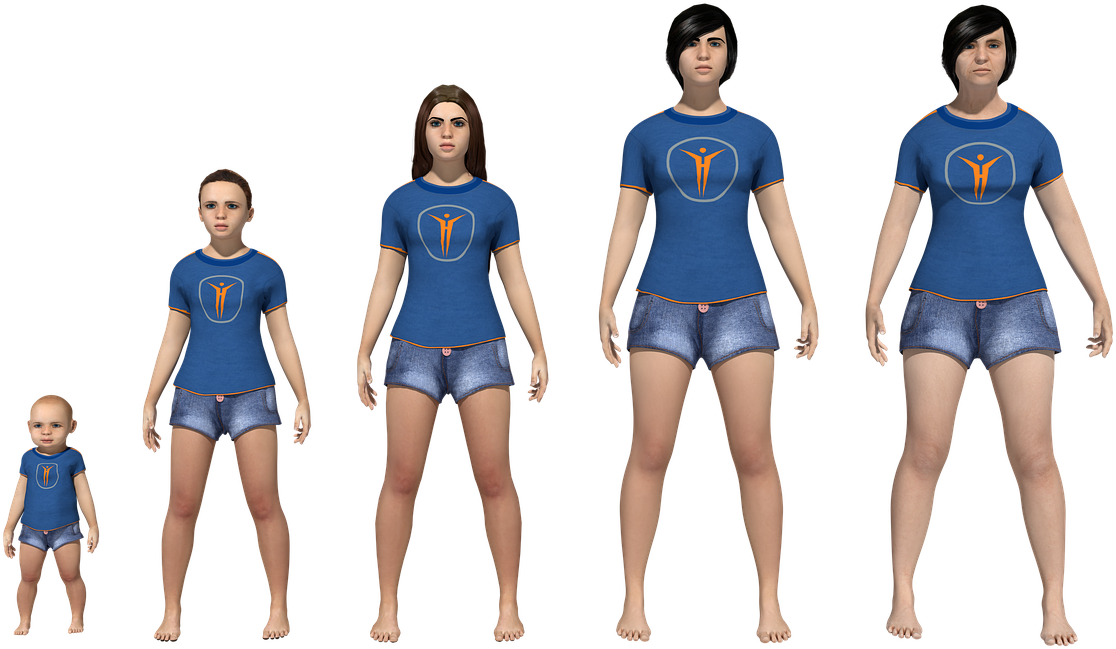 Young To Old Png (1280x720), Png Download
