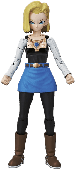 Dragon Ball Z - Figure Rise Android 18 (600x600), Png Download