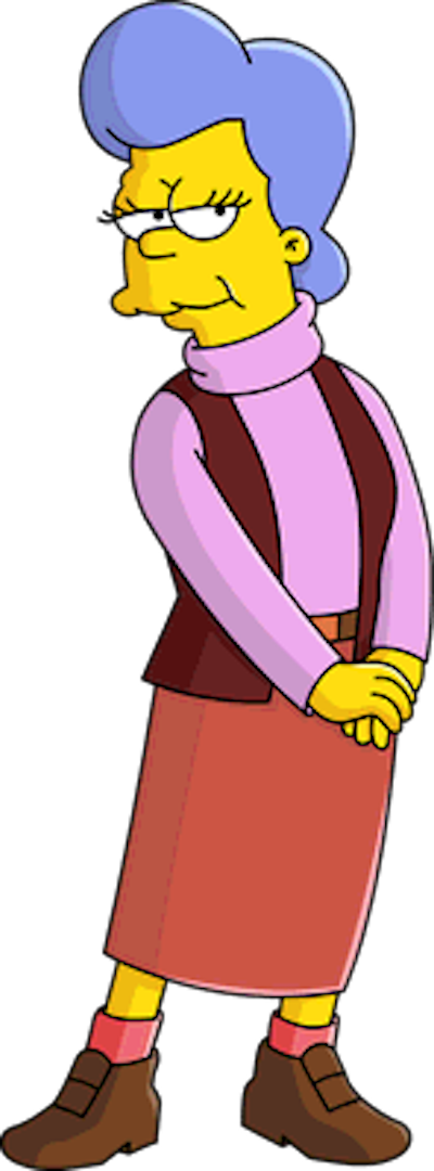 Mona Simpson (400x1080), Png Download