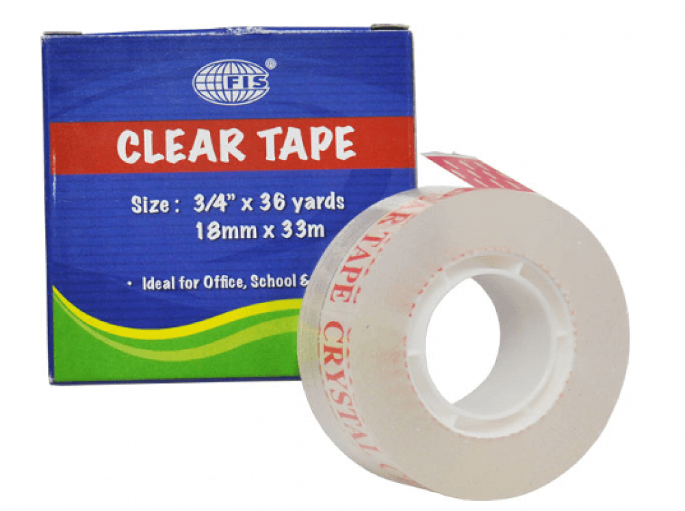 3 4 Clear Tape (1000x1000), Png Download