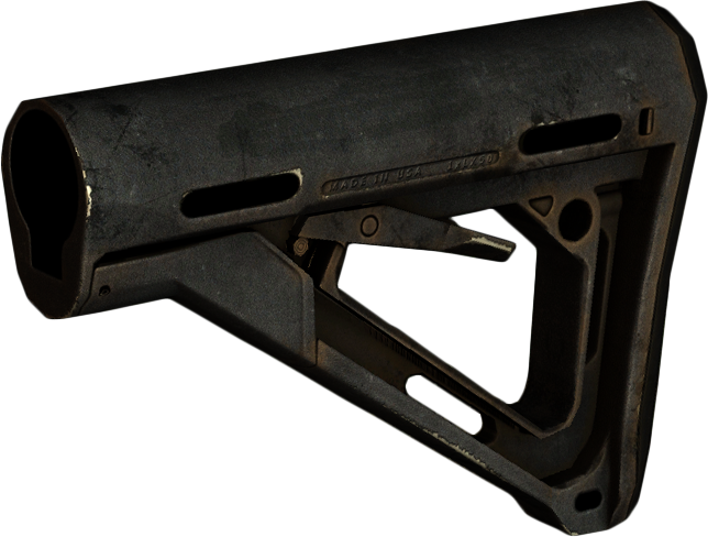 M4-a1 Mp Buttstock - Airsoft Gun (644x488), Png Download