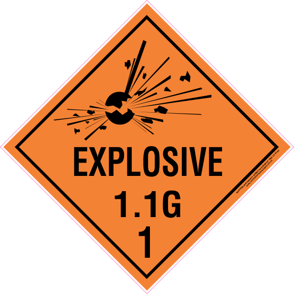 1 Group G - Explosives 1.1 (600x600), Png Download