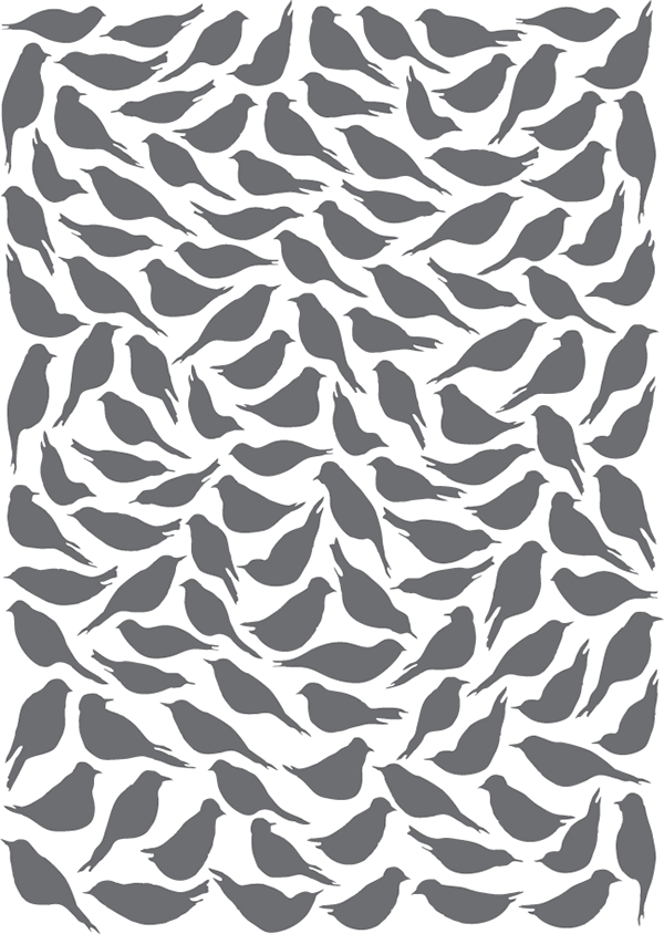 Bird Print, One Of My Favorite Designs, A Little Collection - Pattern (600x844), Png Download