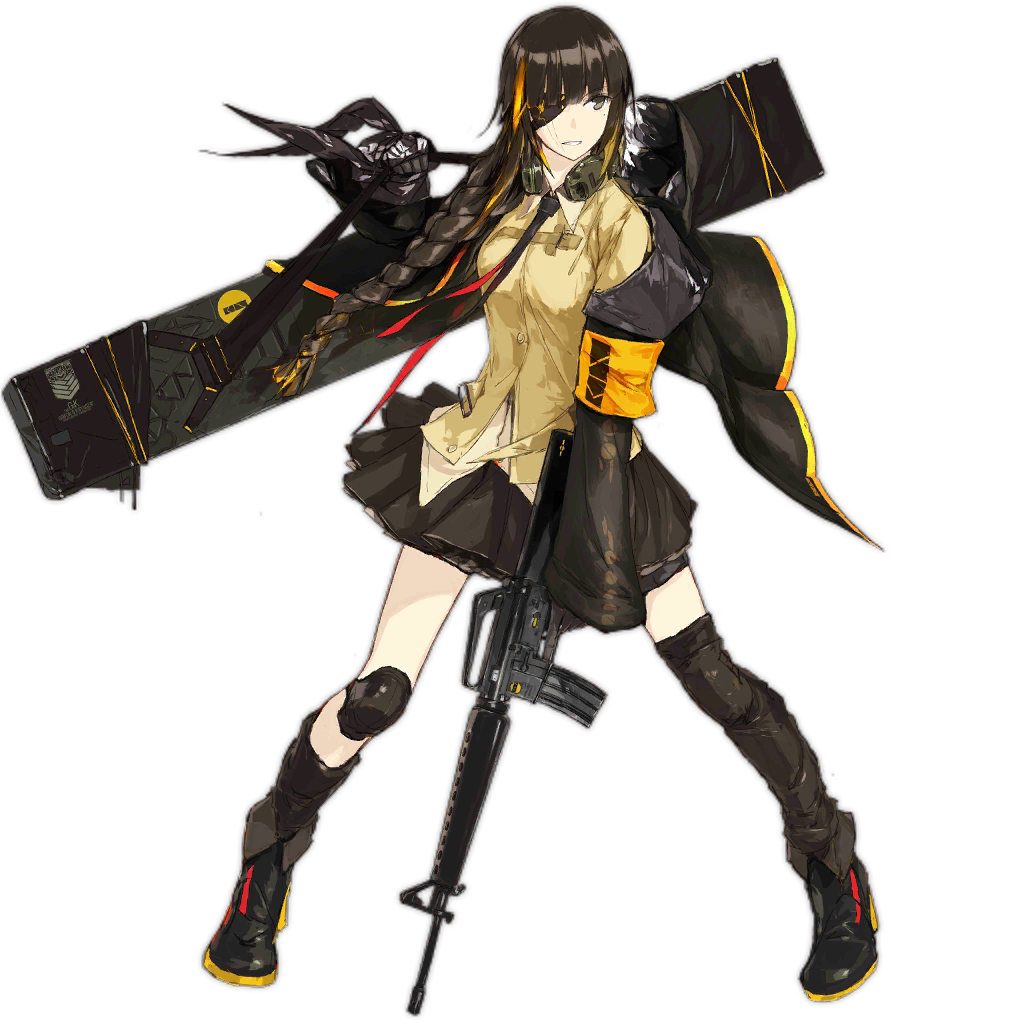 M4a1 You Mean I Return To Griffin Hq Alone And Ask - Girls Frontline Anime (1024x1024), Png Download