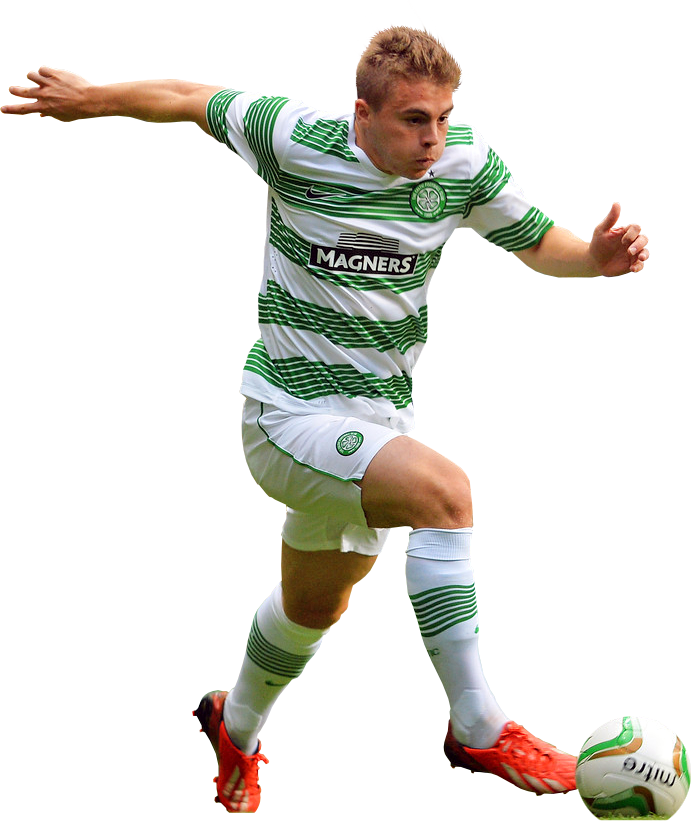 James Forrest Render - Kick Up A Soccer Ball (691x821), Png Download