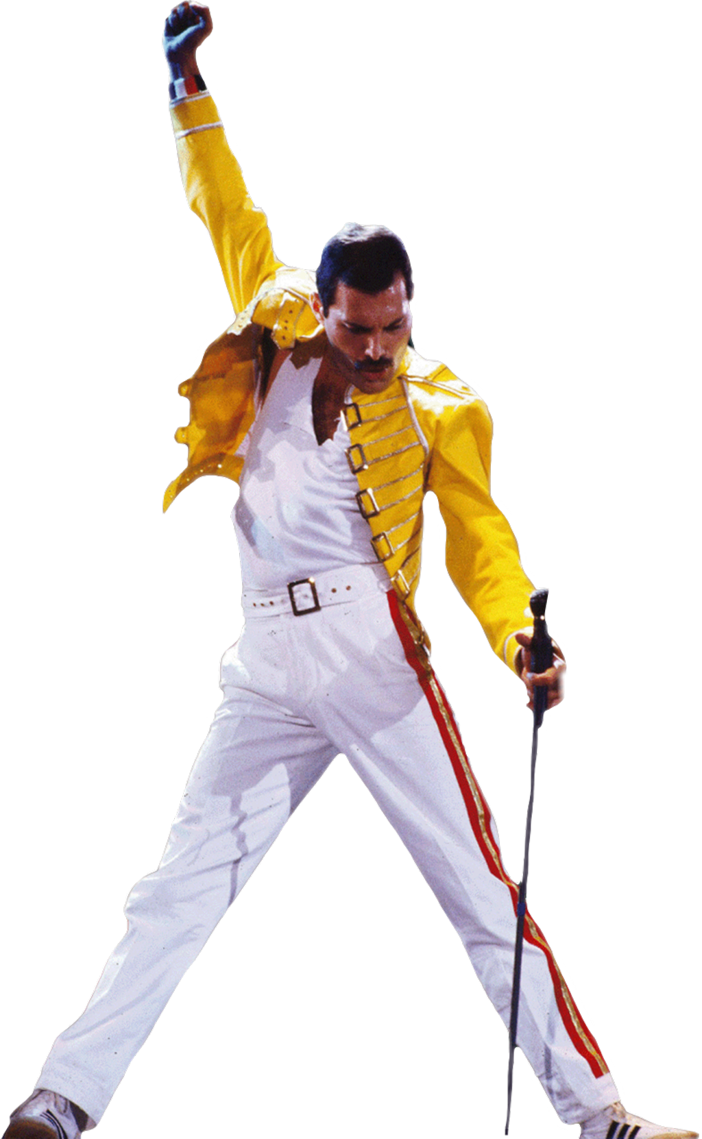 Freddiemercury Sticker - Freddie Mercury Png (1024x1662), Png Download