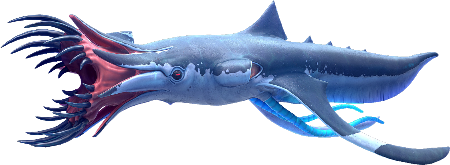Squidshark - Invertebrate (1600x900), Png Download