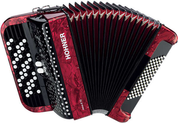 Hohner Nova Iii 96 Chromatic Button Accordion (620x620), Png Download