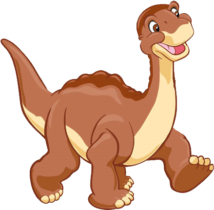 The Land Before Time - Dinosaur From The Land Before Time (680x472), Png Download