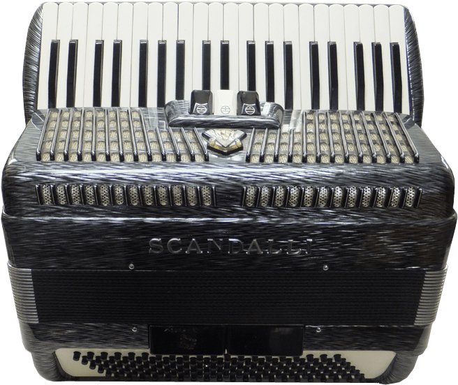 Scandalli Slate 120 Accordion - Garmon (730x661), Png Download