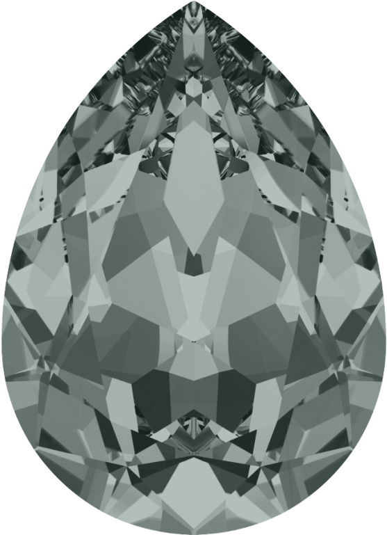 4320 Mm Black Diamond F - Swarovski 4320 Denim Blue (768x768), Png Download