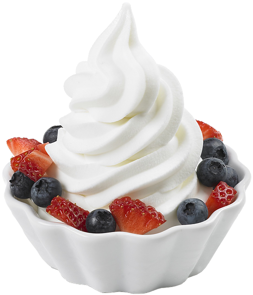 Frozen Yogurt - Yogenberry (597x630), Png Download