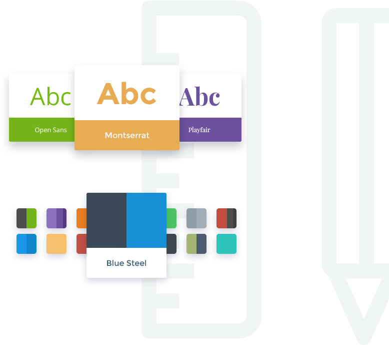 Accordion Menu Flexible Design - Diagram (850x750), Png Download