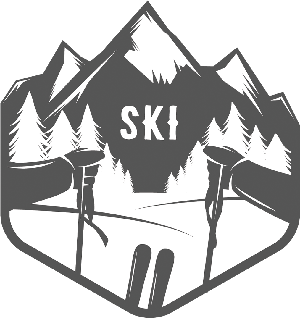 Skiing-icon - Ski Vintage Vector (1156x1156), Png Download