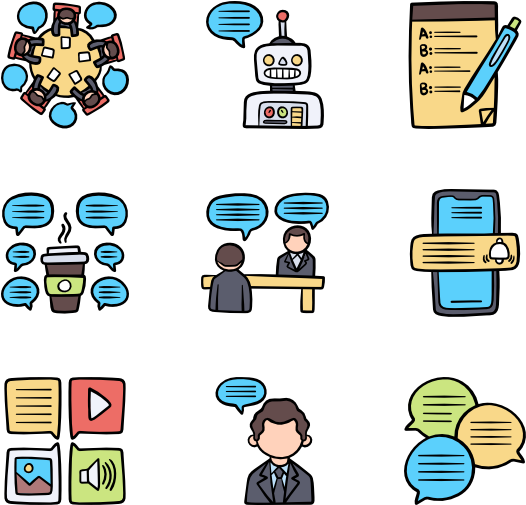 Dialogue Assets (600x564), Png Download