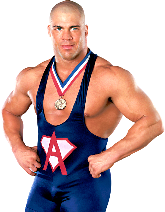 Kurt Angle Png Pic - Kurt Angle Wwe Png (555x711), Png Download
