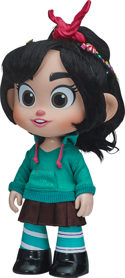 Talking Vanellope - Am Wreck It Ralph Vanellope (405x900), Png Download