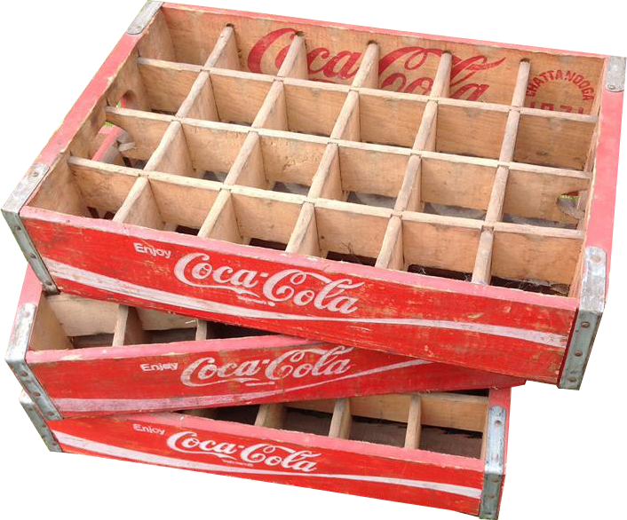 Coca Cola Boxes Transparent Background - Coca Cola (706x586), Png Download