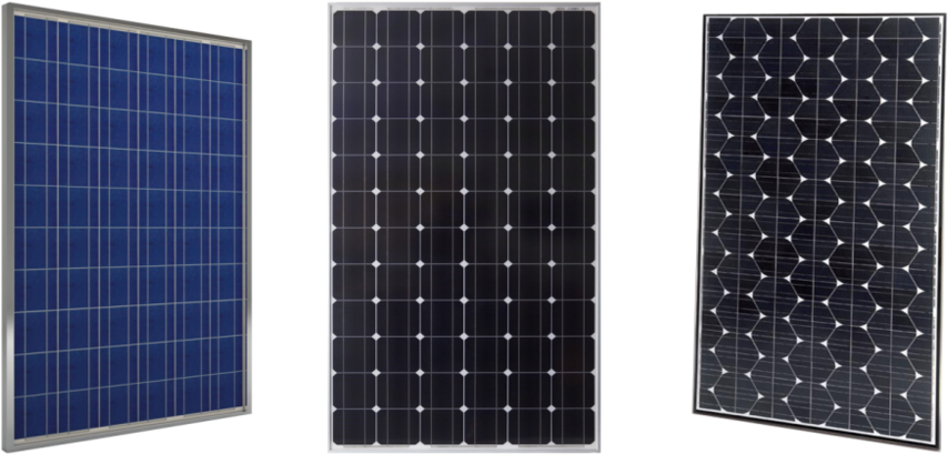 The Solar Panel - Monocrystalline Photovoltaic Solar Panel (1000x428), Png Download