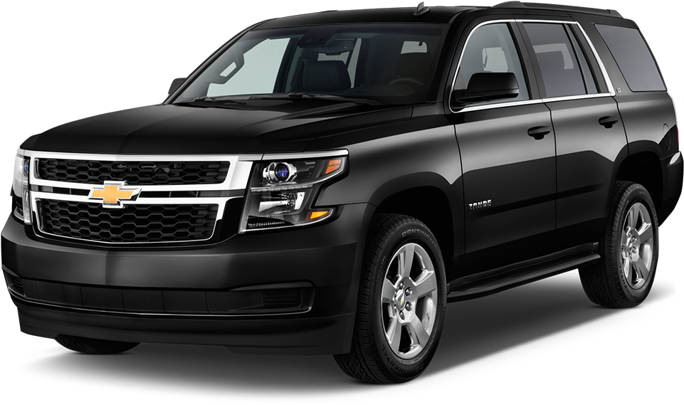 Black Chevy Suburban 2017 (1000x1000), Png Download