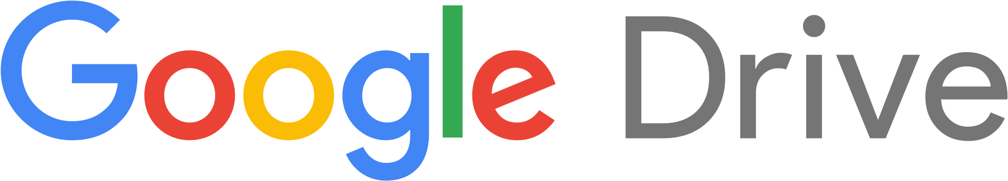 Google Drive Logo - Google Cloud Logo Png (2048x465), Png Download
